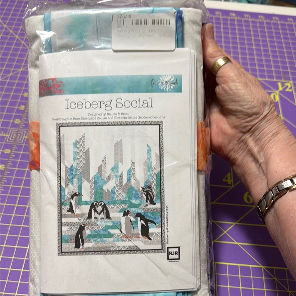 Iceberg Social Quilt Kit - Multicolor